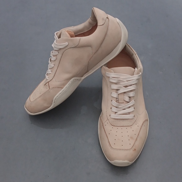BOSS HUGO BOSS MEN\'S BELWARD LUXURY LEATHER LOW TOP TRAINERS main image 5